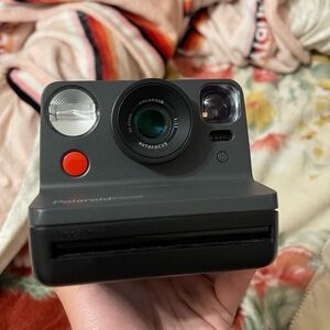 Polaroid Instant Camera in Gray and Black
